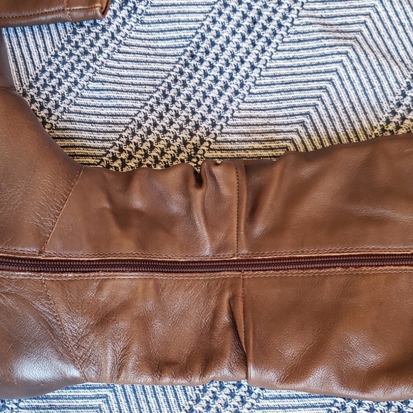 Aldo Tan Leather Boot: size 7.5 - Picture 4 of 6